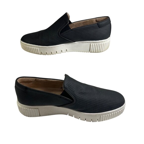 Naturalizer Tia Soul Gray Slip-On Textured Sneakers w/ White Sole   Size 8M - Picture 3 of 10